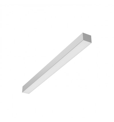 60cm Kontorlampe, Justerbar Watt og CCT - 3 lysfarger, 10W/15W/20W, 5 års garanti, hvit