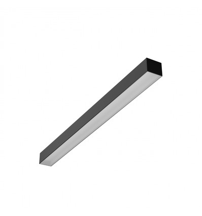 60cm Kontorlampe, Justerbar Watt og CCT - 3 lysfarger, 10W/15W/20W, 5 års garanti, sort