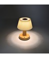 Oppladbar LED-bordlampe - Stoff, touch-dimbar, CCT, IP20