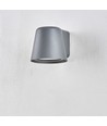 GU10 vegglampe - Grå, IP65, inne/ute, uten lyskilde