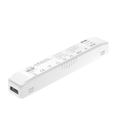 Eaglerise 80W / 24V DC dimbar strømforsyning - 3.3A, IP20, 0-10V, flicker free