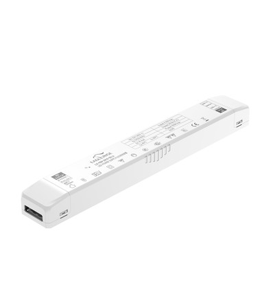 Eaglerise 150W / 24V DC dimbar strømforsyning - 6.25A, IP20, 0-10V, flicker free