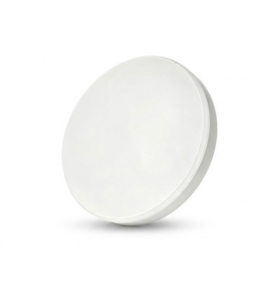 Oppladbar LED taklampe med sensor - Mikrobølgesensor, Ø20cm, 6W, CCT, Hvit