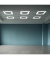 60x60 LED Octagon Borderline panel, 72W - 6500K, Dual Lifud driver, flimmerfri