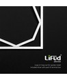 60x60 LED Octagon Borderline panel, 72W - 6500K, Dual Lifud driver, flimmerfri