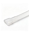 5m 9W/m Grønn Slim COB strip - 230V, IP67 vanntett, 296 LED, kan klippes hver 10cm