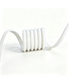 5m 9W/m Gul Slim COB strip - 230V, IP67 vanntett, 296 LED, kan klippes hver 10cm