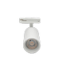 10W 1-faset RA95 skinnespot - Hvit, 1F2W