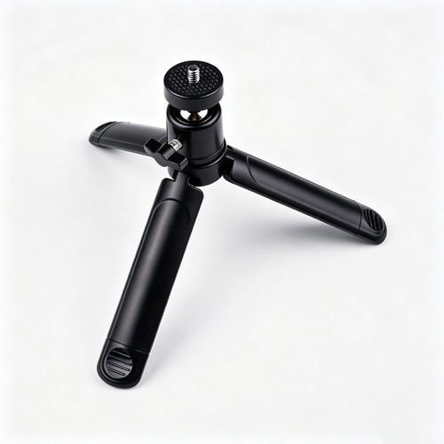 11-17cm Tripod stativ til lys og foto, justerbar topp