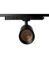 10-14W 3-faset CCT Triac skinnespot - RA93, justerbar CCT & Watt, sort