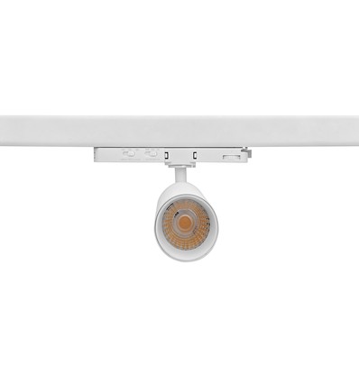 10-14W 3-faset CCT Triac skinnespot - RA93, justerbar CCT & Watt, hvit