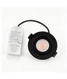 7W RA96 CCT + DimToWarm downlight til isolering - Dimbar, Hull: Ø6,8 cm, Mål: Ø8,3 cm, sort