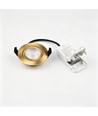 7W Ø8,3cm DimToWarm+CCT innfellingsspot dimbar RA96 - Hull: Ø6,8 cm, Mål: Ø8,3 cm, Gull