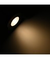 7W Ø8,3cm DimToWarm+CCT innfellingsspot dimbar RA96 - Hull: Ø6,8 cm, Børstet stål