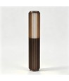 FYRON Bollard hagelampe, Coffee - E27, 61 cm, IP54 utendørs, pullert