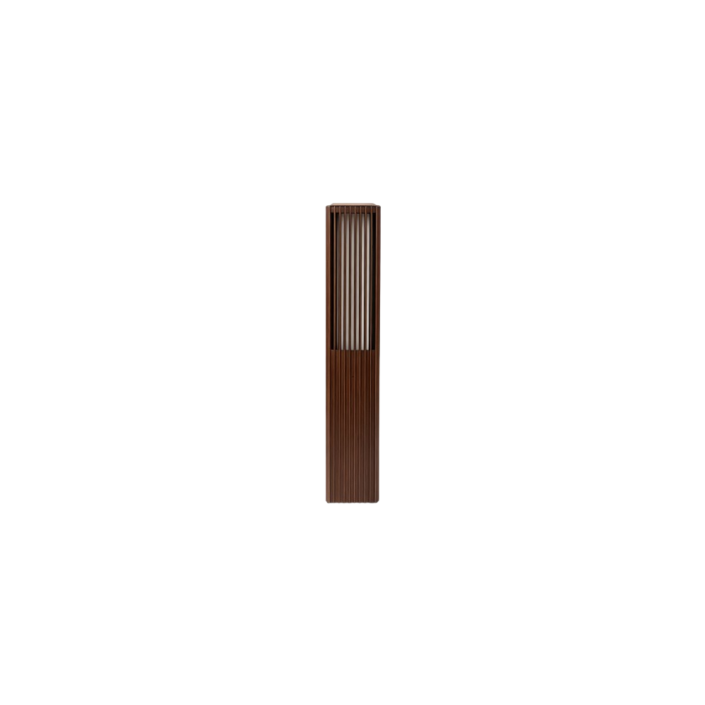 FYRON Bollard hagelampe, Coffee - E27, 61 cm, IP54 utendørs, pullert