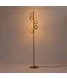 Oliva 5xG9 gulvlampe bronse/røykfarget - 160cm, røykfarget glass, uten lyskilde