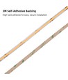 5m 17W/m Dot-free COB-LED strip RA92 - 24V DC, IP20, 480 LED/m