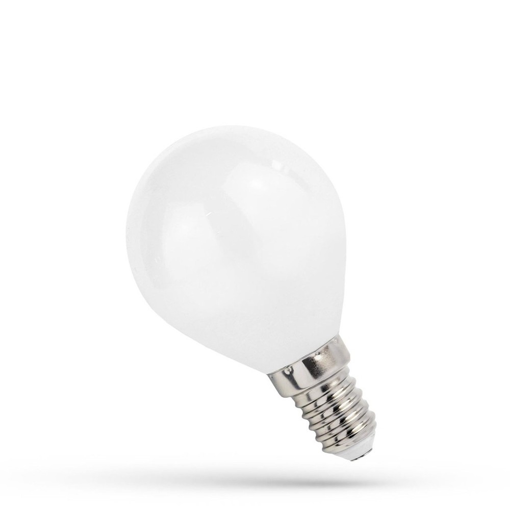 E14 4W LED kronepære - P45, 100lm/W - Dimbar : Ikke dimbar, Kulør : Varm