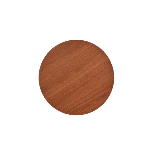 Ø30cm vegglampe - Mørkt tre, 6W, 2700K, IP20