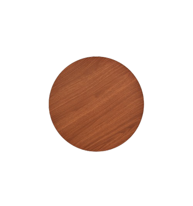 Ø30cm vegglampe - Mørkt tre, 6W, 2700K, IP20