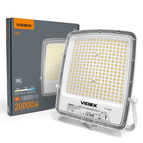 200W LED lyskaster - CCT, IP65, utendørs, arbeidslampe