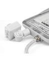 30W LED-lyskaster med sensor - CCT, IP65, PIR bevegelsessensor, sort kabinett