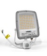 50W LED-lyskaster med sensor - CCT, IP65, bevegelsessensor, utendørs