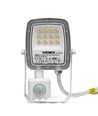 10W LED-lyskaster med sensor - CCT, IP65, PIR-bevegelsessensor, arbeidslampe, utendørs