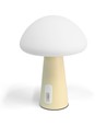 Oppladbar Mushroom LED bordlampe - RGB + 3000K, kaldhvit, bærbar