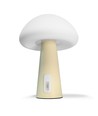 Oppladbar Mushroom LED bordlampe - RGB + 3000K, kaldhvit, bærbar