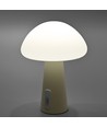 Oppladbar Mushroom LED bordlampe - RGB + 3000K, kaldhvit, bærbar