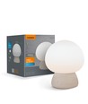 Oppladbar Mushroom LED bordlampe - RGB + 3000K kaldhvit, bærbar