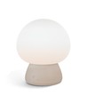 Oppladbar Mushroom LED bordlampe - RGB + 3000K kaldhvit, bærbar