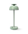 Oppladbar LED skrivebordslampe med white noise - Nøytral hvit + RGB, grønn, inkl. lyskilde