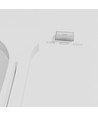 32W Nymphea Black & White Rings taklampe - CCT, IP54, Ø32cm, 4150lm, 115 grader, hvit/sort kant
