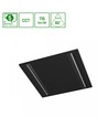 40W Algine Line CCT LED panel - Sort, justerbar lysfarge, 230V