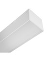 10W/15W/20W ALLDAY BASIC LED taklampe - 3CCT, hvit kant, innebygd lyskilde
