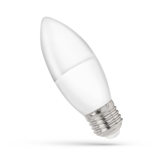 E27 1W LED kronepære - C37