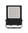 200W LED lyskaster - IP66, IK08, sort, nøytral hvit