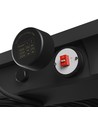 200W LED lyskaster - IP66, IK08, sort, nøytral hvit