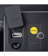 Noctis Handy solcelle lyskaster med sensor - 2400mAh, 120°, IP65, bærbar, oppladbar