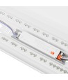 150cm 36W Limea Comfort LED-armatur - 3CCT, UGR19, IP20, hvit, 1500x170x60mm
