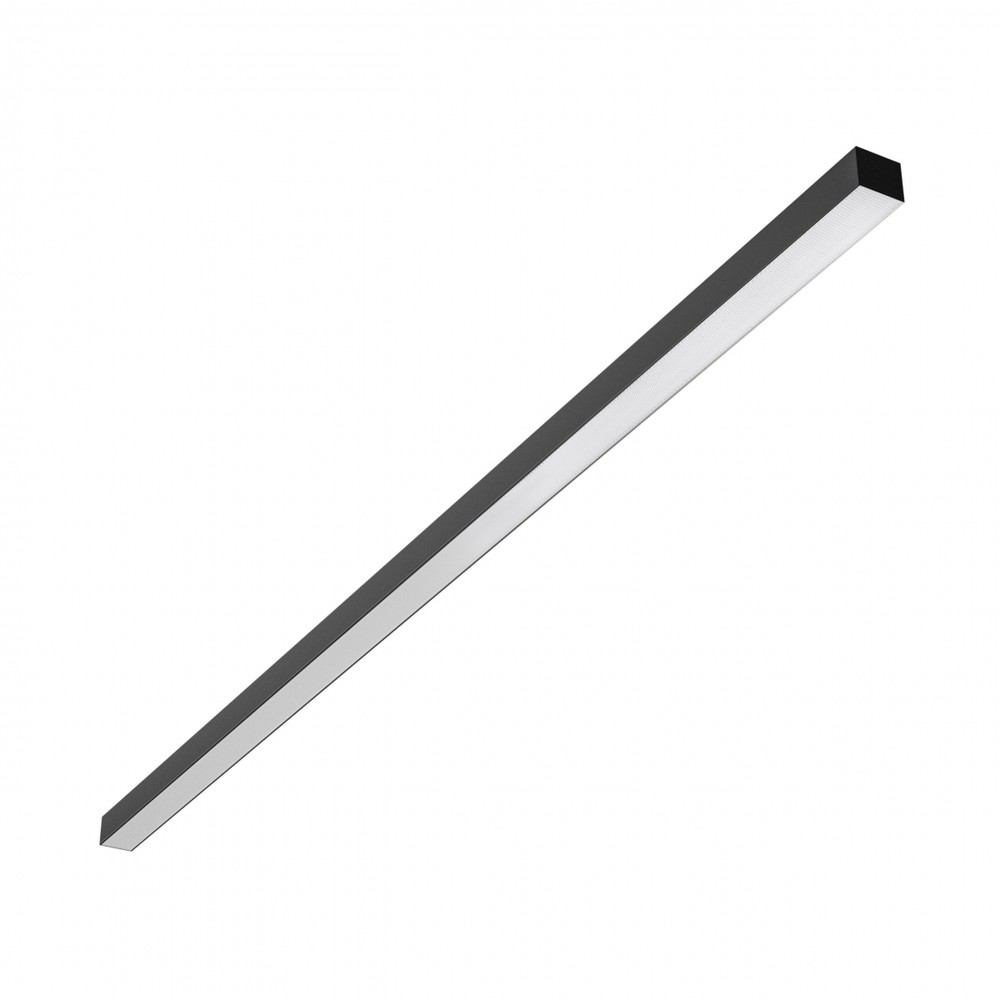 150cm Kontorlampe, 50W, CCT - 3 lysfarger, UGR19, 5 års garanti, sort - Dimbar : Ikke dimbar