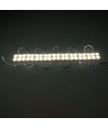 2W Vanntett LED-modul - 12V DC, IP65, perfekt for skilt og spesialløsninger