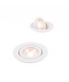 7W RA96 CCT + DimToWarm innfelt spot til isolasjon - dimbar, Hull: Ø6,8 cm, Mål: Ø9,3 cm