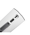 Oppladbar LED bordlampe inne/ute - Hvit, 40cm høy, 3-trinns dimbar, IP44 utendørs