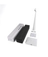 Oppladbar LED-bordlampe - Hvit, inne/ute, 3-trinns dimbar, IP44, 40 cm