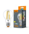 E27 10W LED filamentpære - A60, nøytral hvit