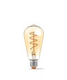 E27 5W ST64 filament LED-pære - Ekstra ekstra varmhvit, dimbar